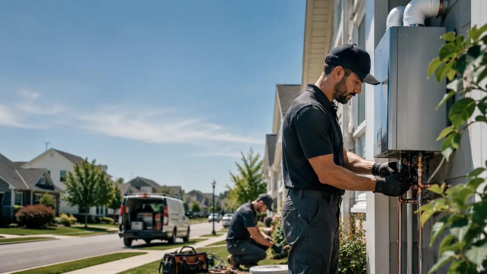 Tankless Water Heater Installation in Caroline, WI
